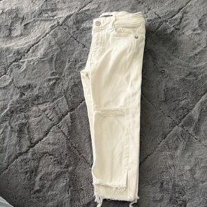 White Distressed kids Jeans
